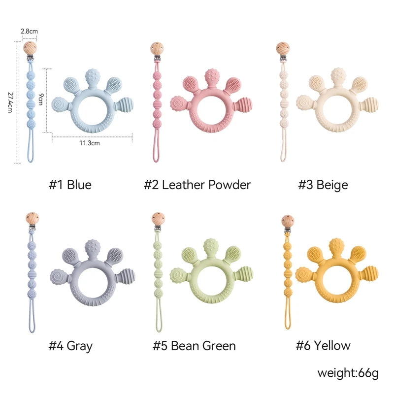 Baby Silicone Teether Infant