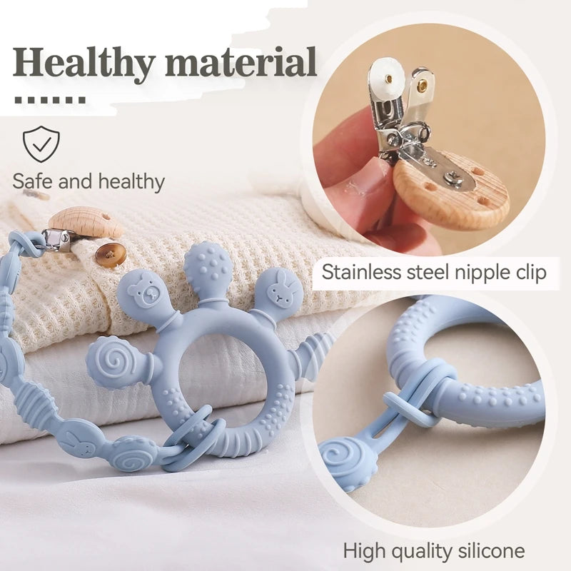 Baby Silicone Teether Infant