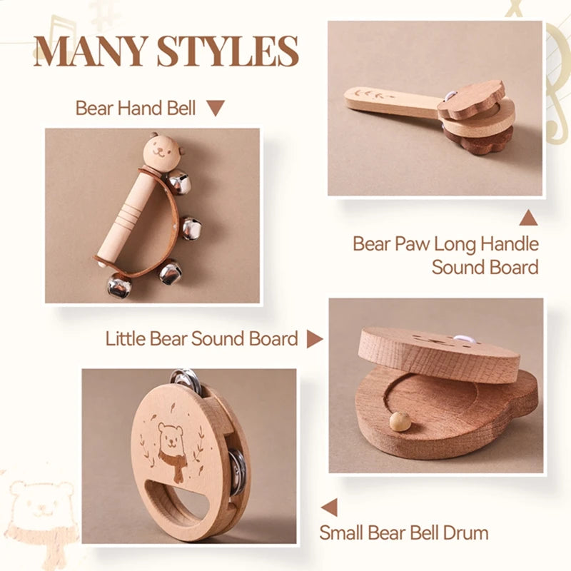 Musical Instruments For Baby 1-3 Year Montessori