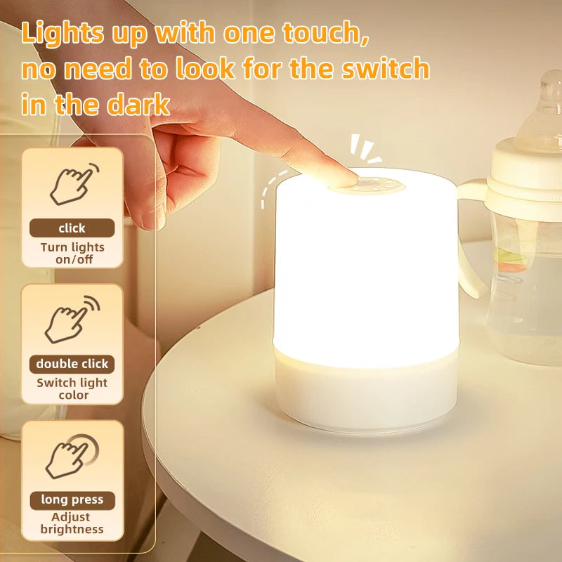 Kids Night Light Led Touch Sensor Light