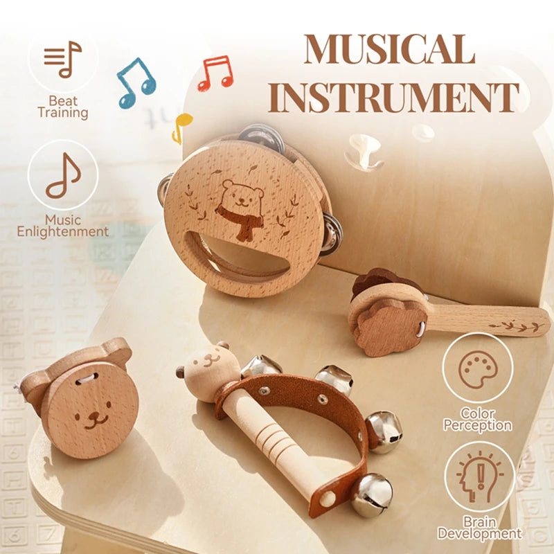 Musical Instruments For Baby 1-3 Year Montessori