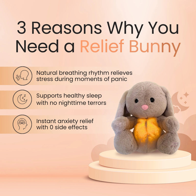 Breathing Bunny Plush Conciliate Doll comforter