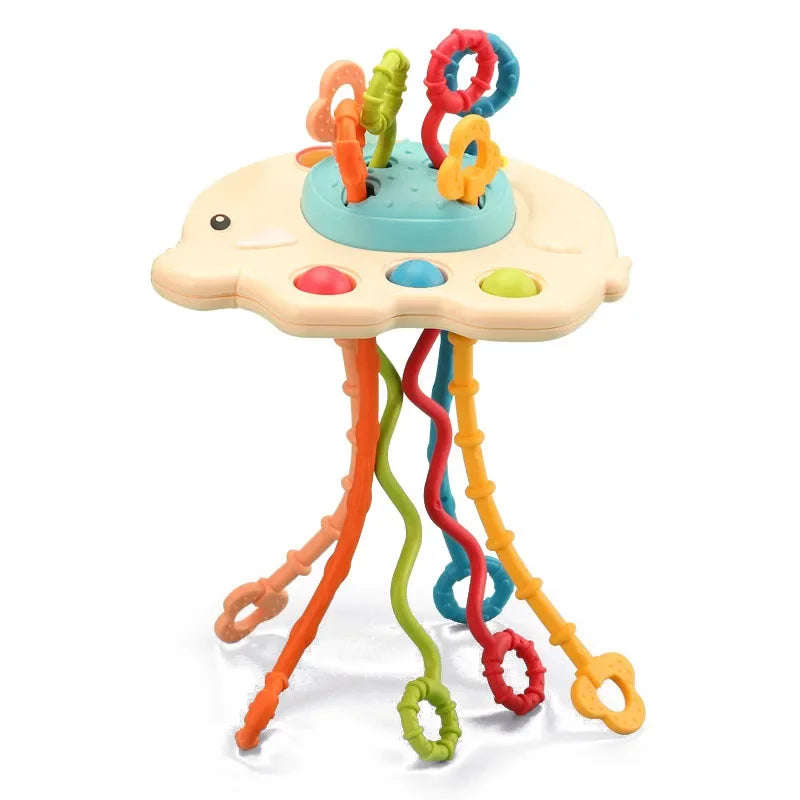 Montessori Pull String Developmental Baby Toys